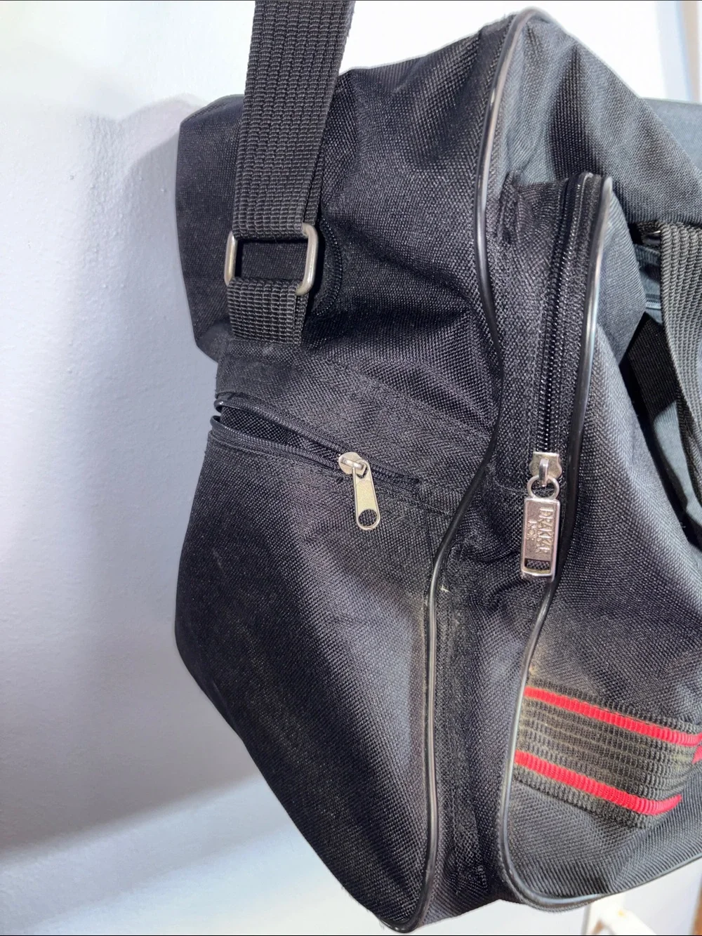 Vintage 90s DRAKKAR noir duffle bag